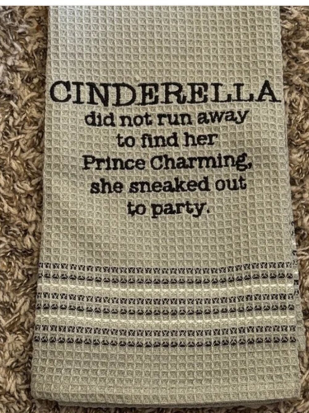 Funny character fandom Vibes Hand Towel BN